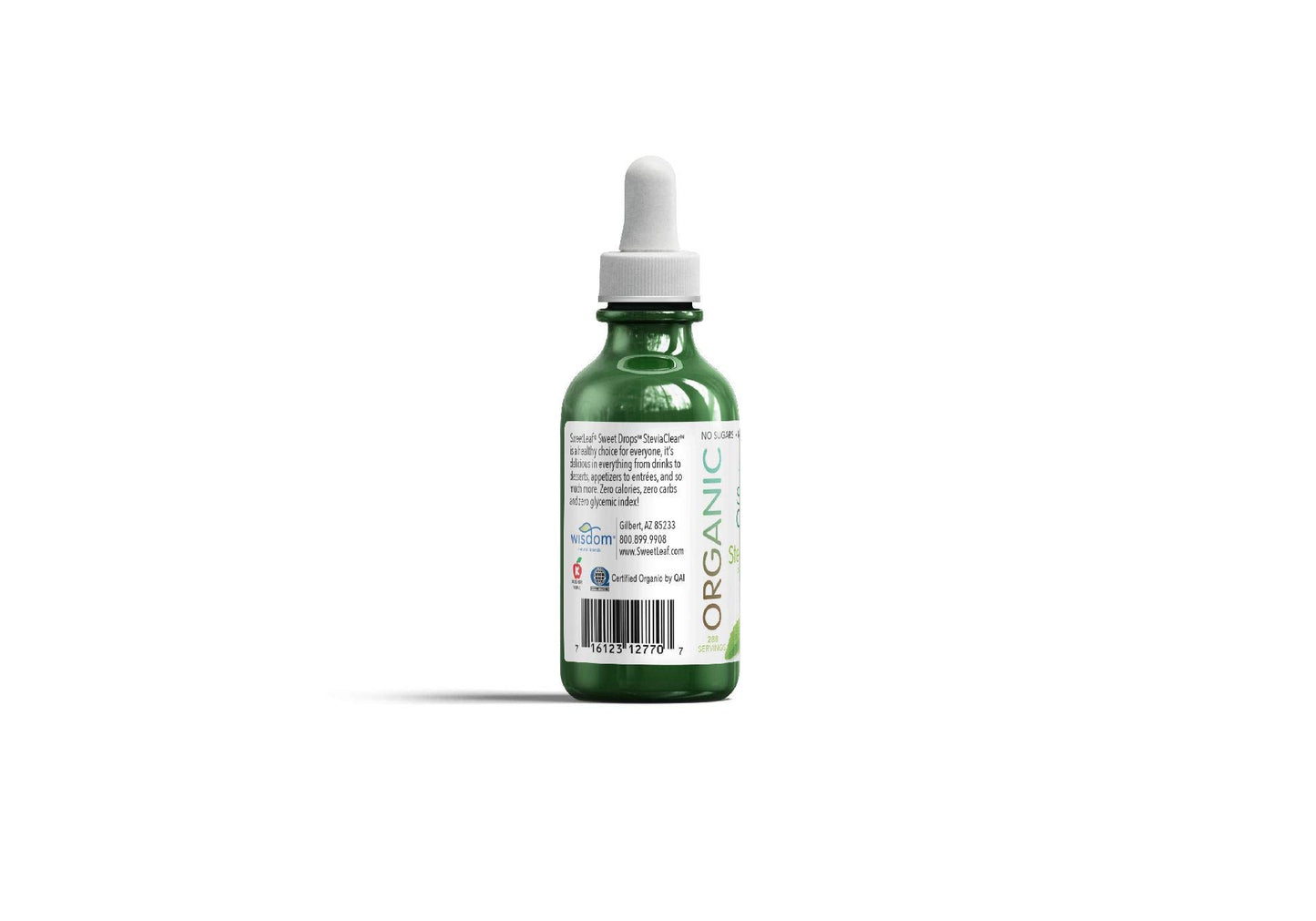 Sweetleaf Organic Sweet Drops Steviaclear Stevia Sweetener, 2 Oz