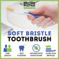 Mouthwatchers Dr Plotkas Extra Soft Bristle Flossing Toothbrush Manual Soft Toothbrush For Adults  Ultra Clean Nano Toothbrush