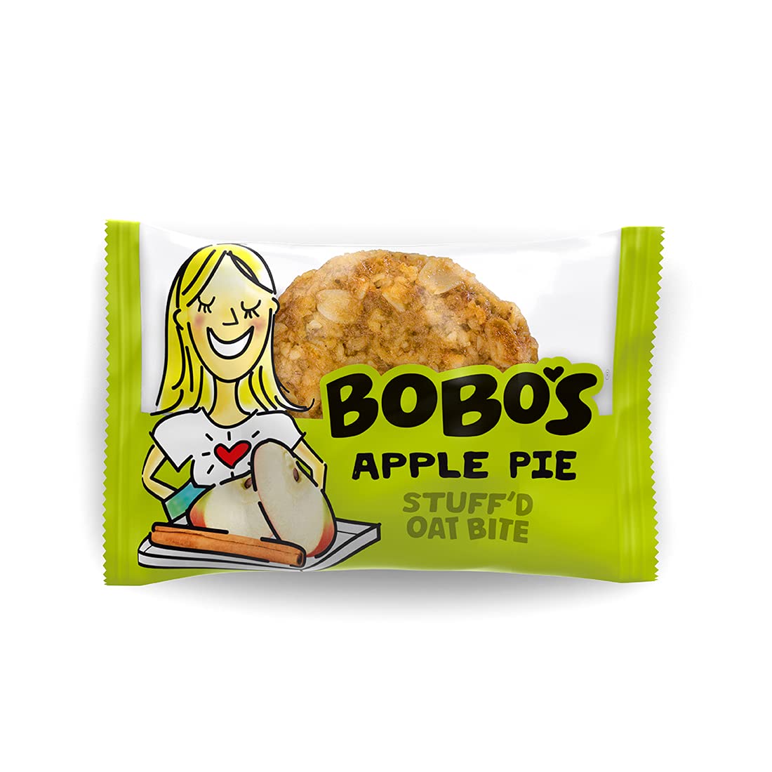 Bobos Oat Bites Stuffd Variety Pack (Strawberry, Original Chocolate Chip, and Apple Pie), Pack of 30 (1.3 oz Bites), Gluten Fr