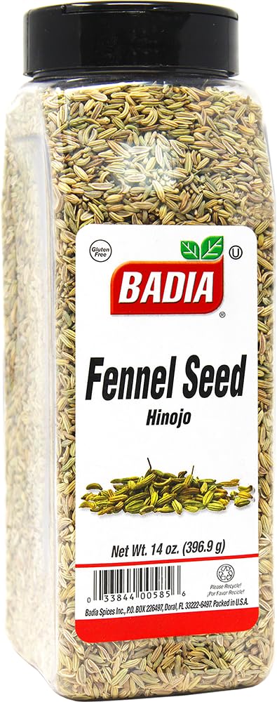 Badia Fennel Seed Whole, 14 Ounce (Pack of 1), Model DOT698981
