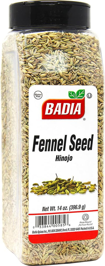 Badia Fennel Seed Whole, 14 Ounce (Pack of 1), Model DOT698981