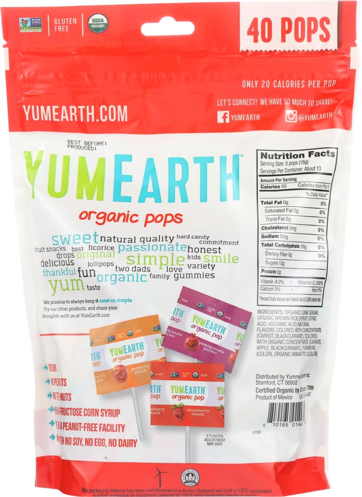 Yummyearth Lolli Pop Family Size (Pack Of 2)