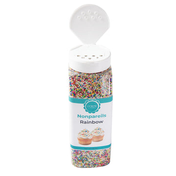 Ocreme Nonpareils Sprinkles - 30Oz Rainbow Non Pareil Sprinkles - Colorful Sprinkles For Cake Decorating - Kosher Sprinkles For