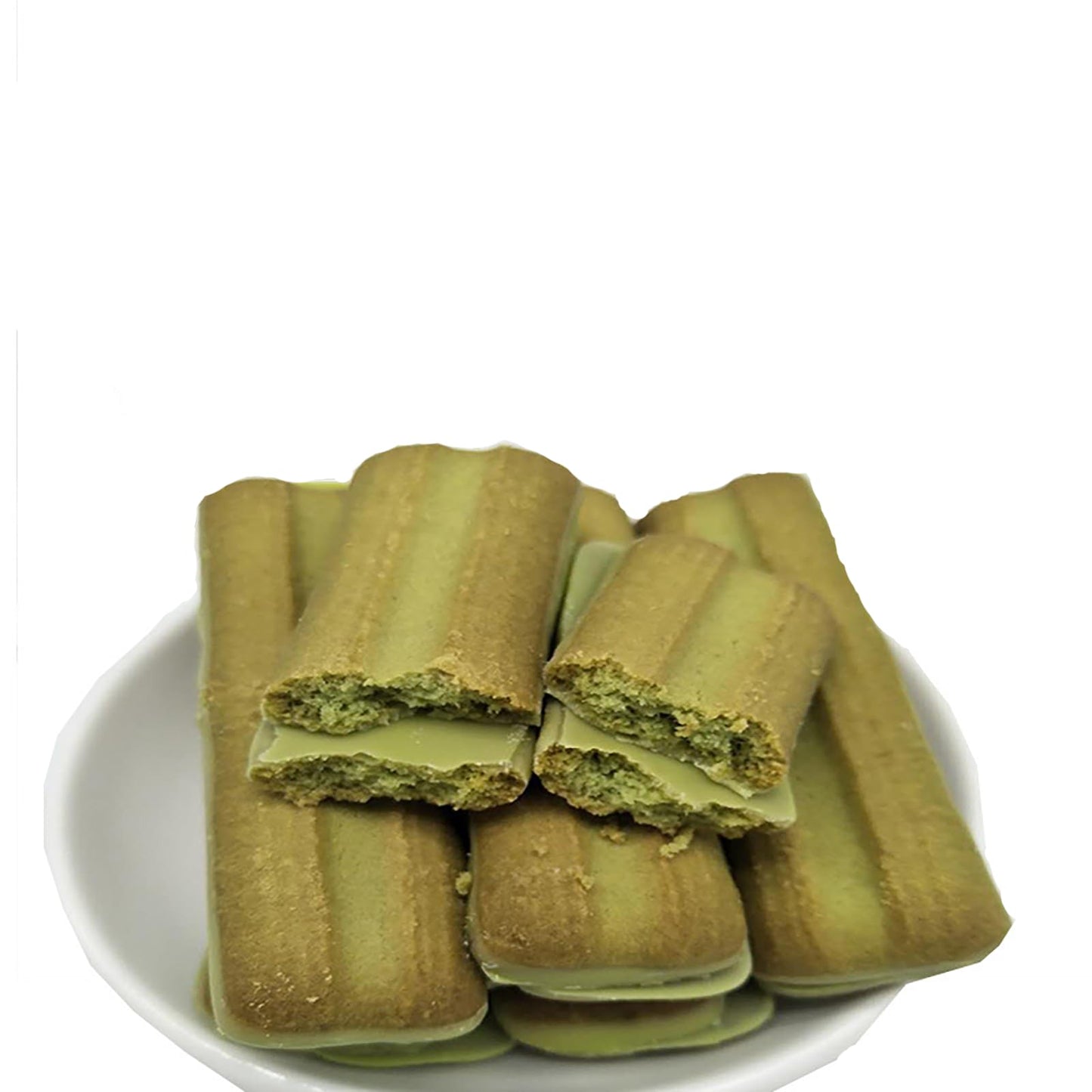 Matcha Cookies 4.05Oz Casual Cookies Matcha Flavored Cookies Snacks (115G/ Box)