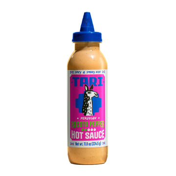 Tari Hot Sauce - Peruvian Aji Rocoto - Perfect For Burgers, Tacos, Eggs, Chicken & More - 11.8Oz