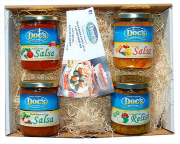 4 Jar Salsa & Relish Gift Box