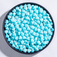 Christmas Blue Sprinkles Heart Cake Sprinkles130G 4.6Oz,Cookie Sprinkles,Sugar Pearl, Edible Candy Pearls For Cake Cupcake Decor