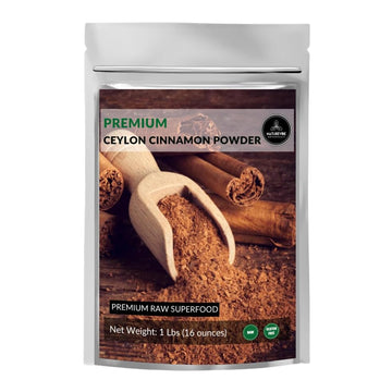 Naturevibe Botanicals Ceylon Cinnamon Powder, Gluten-Free, Keto Friendly, 1lb (16oz)