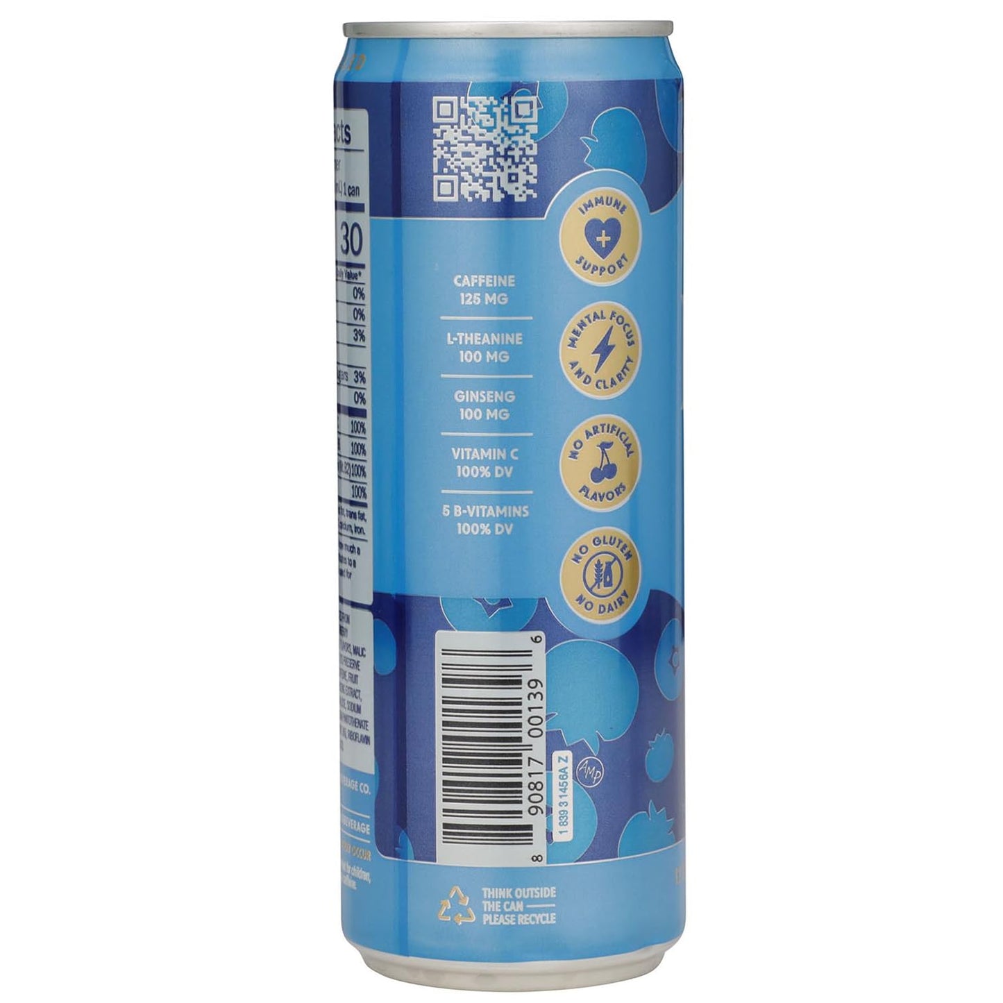 Bing Beverage Bing Blu, 12oz (pack of 24)