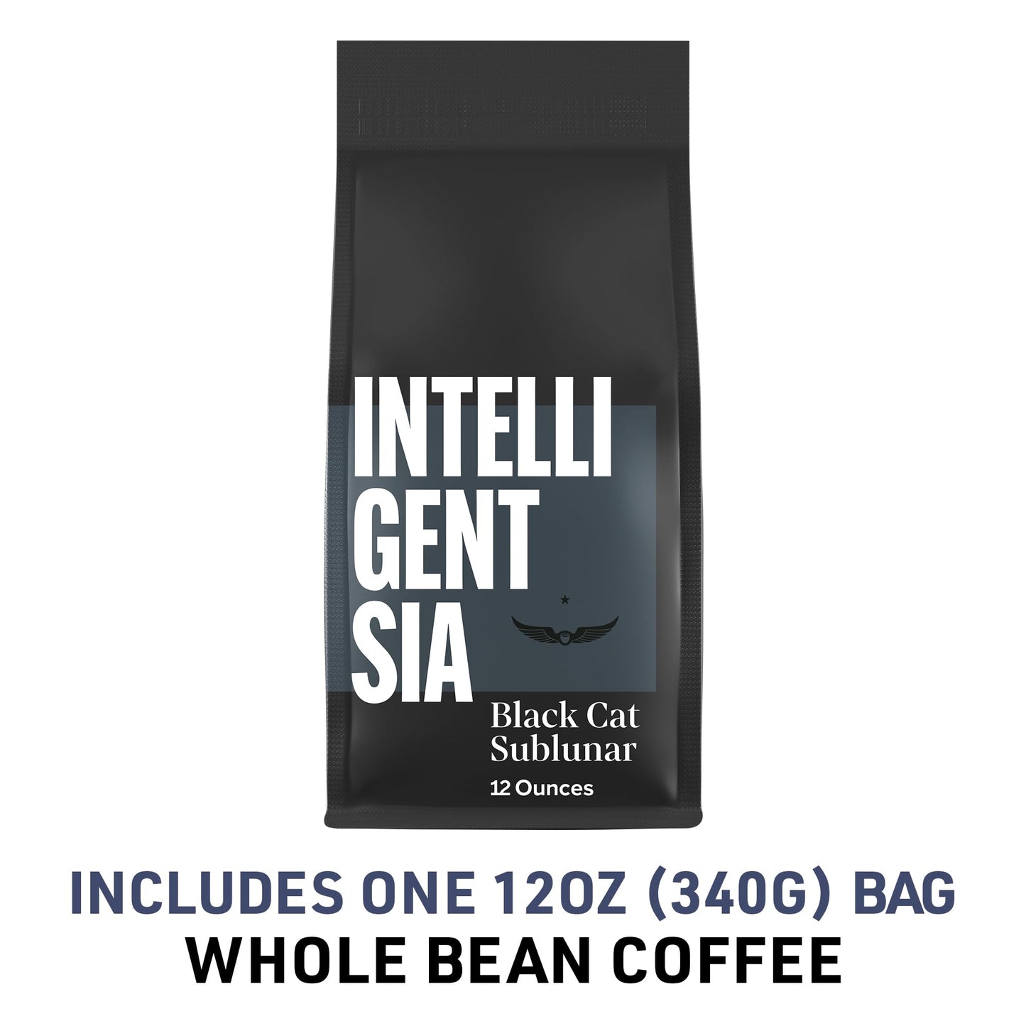 Intelligentsia Coffee Dark Roast Whole Bean - Black Cat Sublunar Espresso, 12 Ounce Bag
