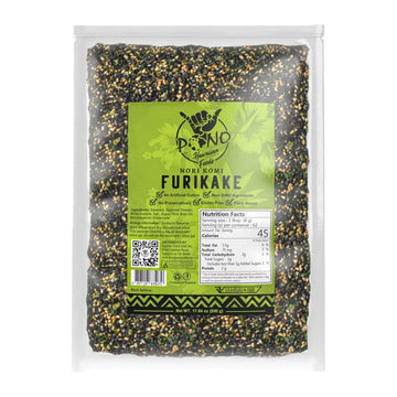 Pono Hawaiian Nori Komi Furikake Rice Seasoning - Gluten-Free And Non-Gmo - Multi-Purpose Rice Seasoning - Free From Preservativ