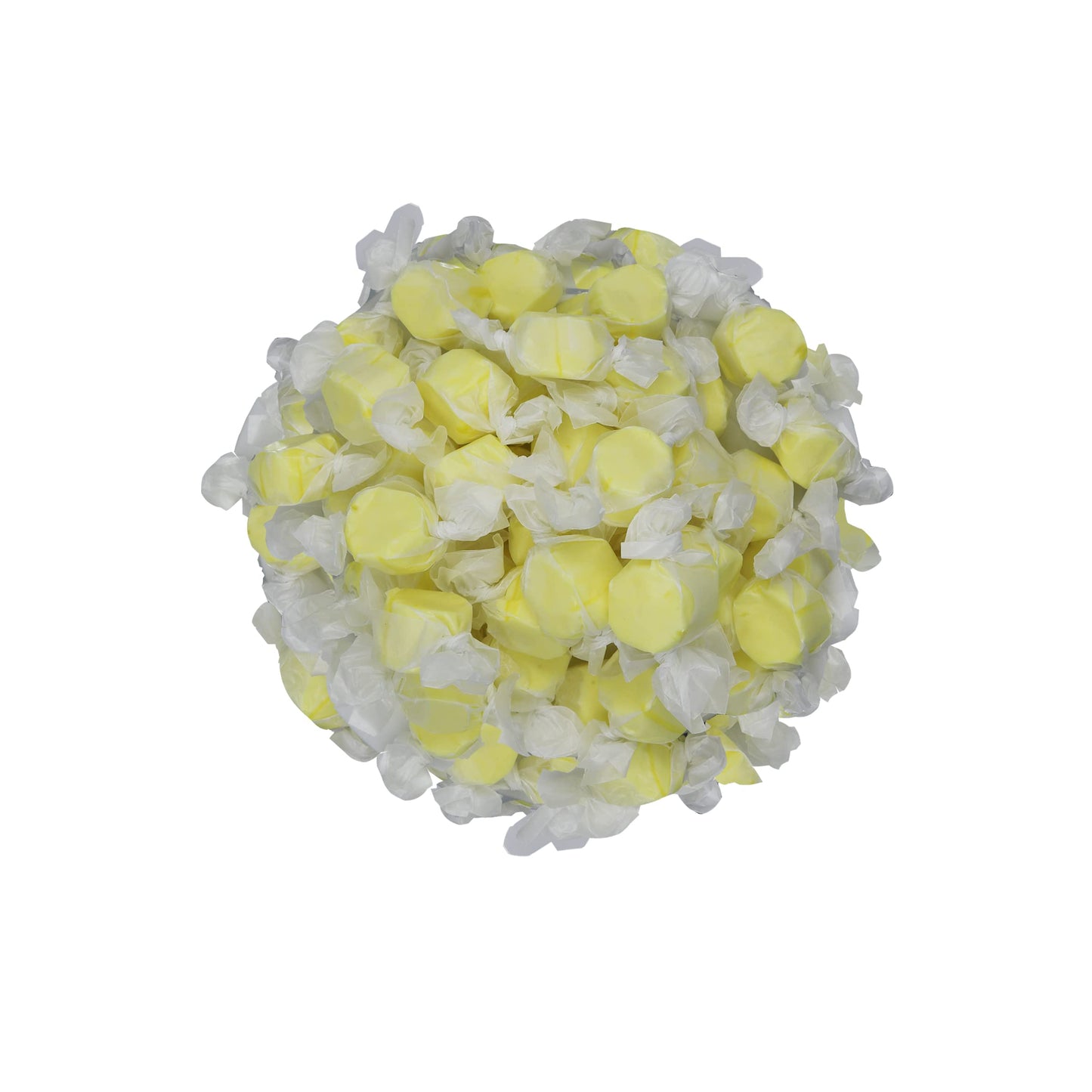 Gourmet Soft And Chewy Salt Water Taffy Candy - Individually Wrapped - Bulk Bag (Buttered Popcorn, 2 Pound (Pack Of 1))