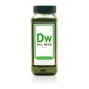 Spiceology Dried Dill Weed Herb, 6 Ounce, Ideal for Cooking and Seasoning
