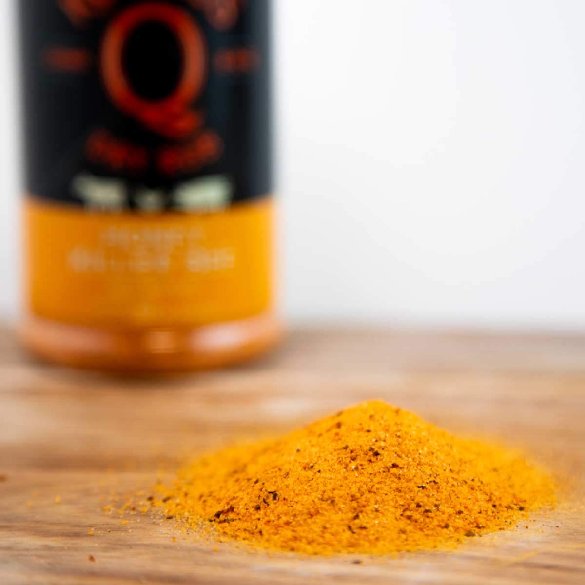 Kosmos Q BBQ Rub Seasoning - Savory & Sweet Honey for Pork, Poultry, Ribs & Seafood - 13.2 oz