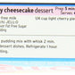Jell-O Sugar Free Instant Cheesecake Pudding Mix, 1 oz Boxes, Pack of 24