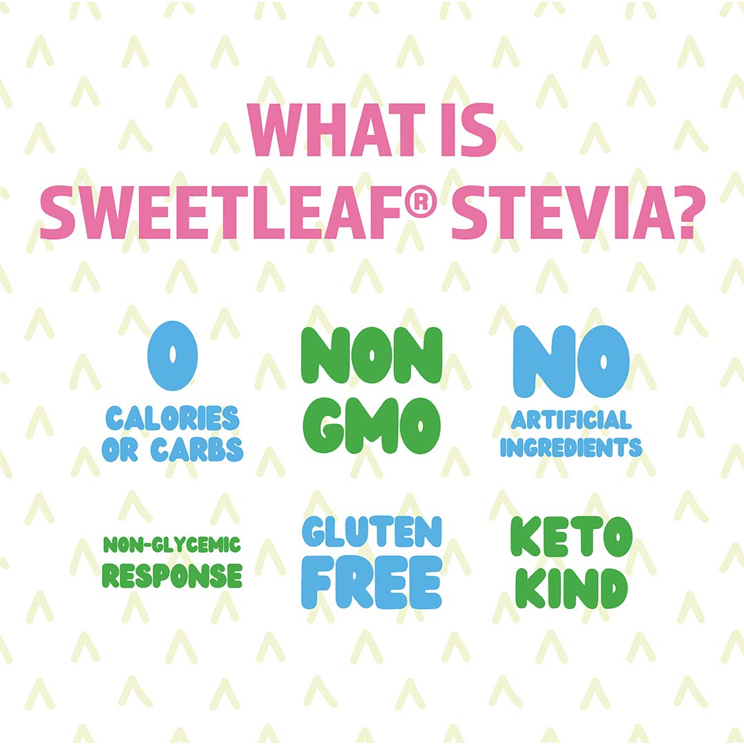 SweetLeaf Better Than Sugar Sweetener - Sugar Substitute with Stevia & Erythritol, Use for Baking, Cooking, or Coffee, Natural G