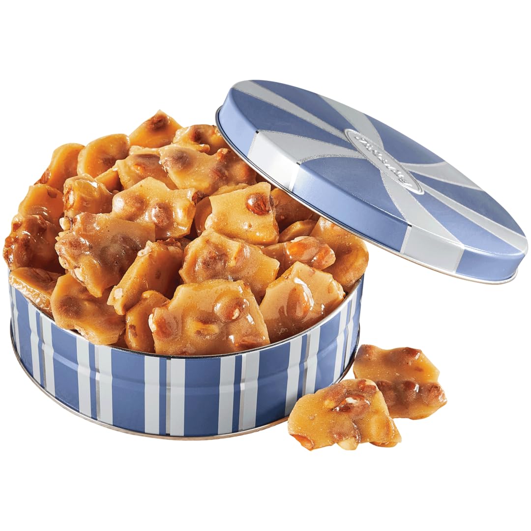 The Swiss Colony Classic Peanut Brittle - 12 oz. net wt.: A Delightful Old-Fashioned Peanut Brittle Candy, Made With the Finest 