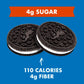 Rip Van Wafels Cookies - Low Sugar Cookies, Cookies and Cream, 1.69oz, Pack of 10