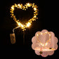 Kipetto Love Heart Pearl Cake Toppers With Led Light For Birthday Wedding Anniversary Party Decor