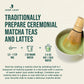 Jade Leaf Matcha Ceremonial Grade Matcha Green Tea Powder - Authentic Japanese Origin - Artisanal Barista Edition For Cafe Quali