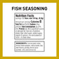 Spice Hunter The Fish Seasoning Blend Jar, 1.1 Ounce