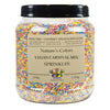 India Tree Natures Colors Vegan Carnival Sprinkles, 2.9 lb | Rainbow, Natural, Vegan, Red-3 Free, Top 9 Allergen-Free