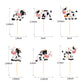 48 Pcs Cow Cupcake Toppers, Moo Cow Cupcake Picks For Farm Animal Theme 1St Birthday Baby Shower Party(B)