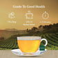Vahdam, Chamomile Mint Citrus Green Tea Bags (30 Count) Low Caffeine, Non Gmo, Gluten Free | Sweet & Floral | Resealable Ziplock Pouch | Individually Wrapped Chamomile Tea Bags
