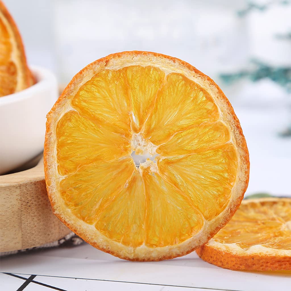 SXET Dried Orange Slices, Natural Dehydrated Fruit for Crafts and Decorations, 500g