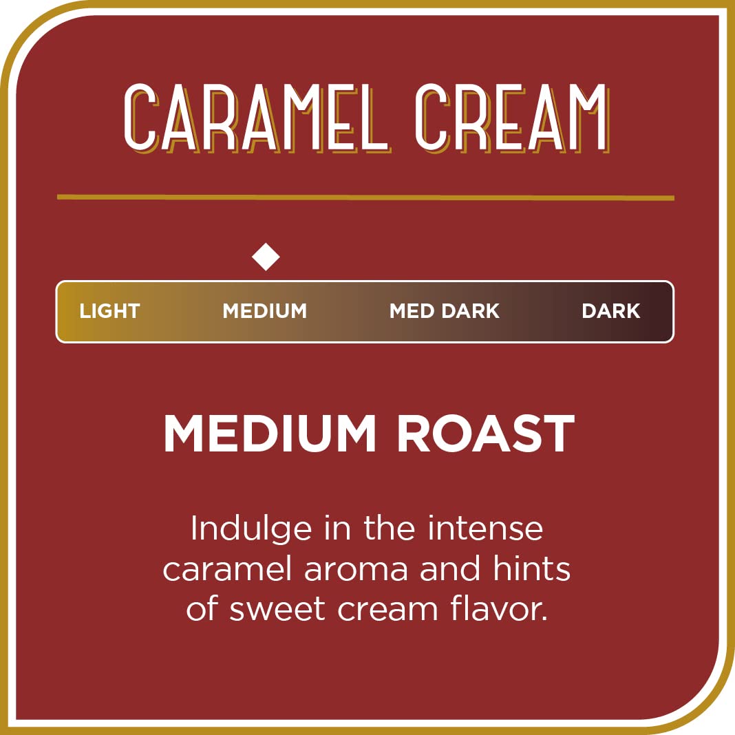 Don Francisco'S Caramel Cream Flavored Ground Coffee, 12 Oz Can