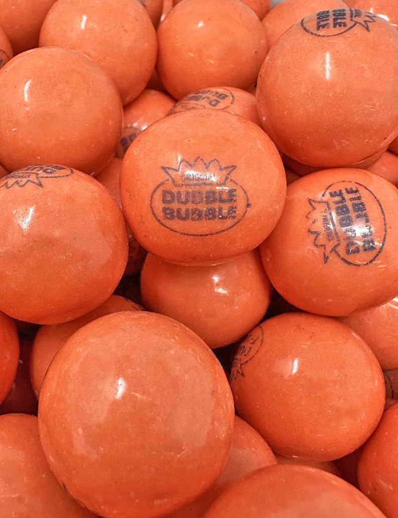 Original 1928 Bubble Gum Classic Pink Gumballs  1'' Gum Balls  1.5 Pounds