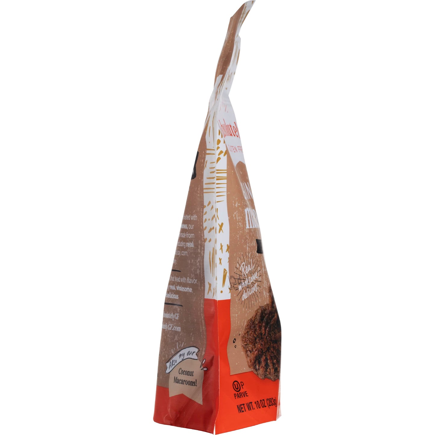 ABSOLUTELY GLUTEN FREE MACAROON COCNT W CHOC DRZ 10OZ