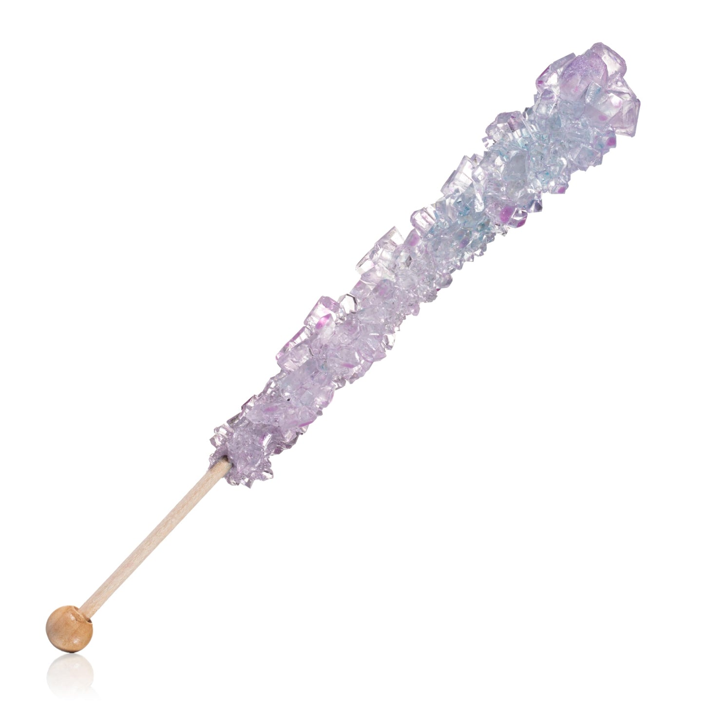 Mermaid Rock Candy Crystal Sticks - 36 Indiv. Wrapped - Pink, Light Blue, Lavender
