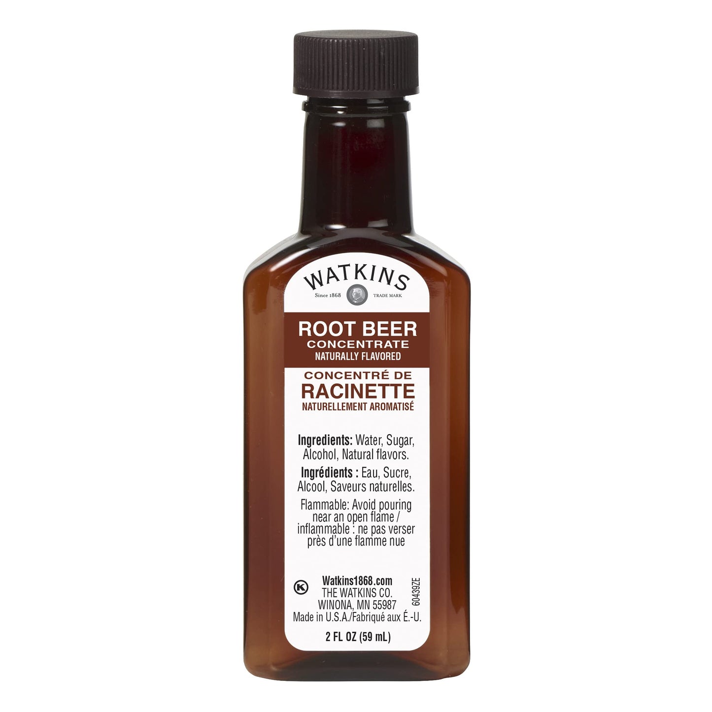 Watkins Root malt-inspired Concentrate, 2 oz Bottles, Pack of 6, Model 60439