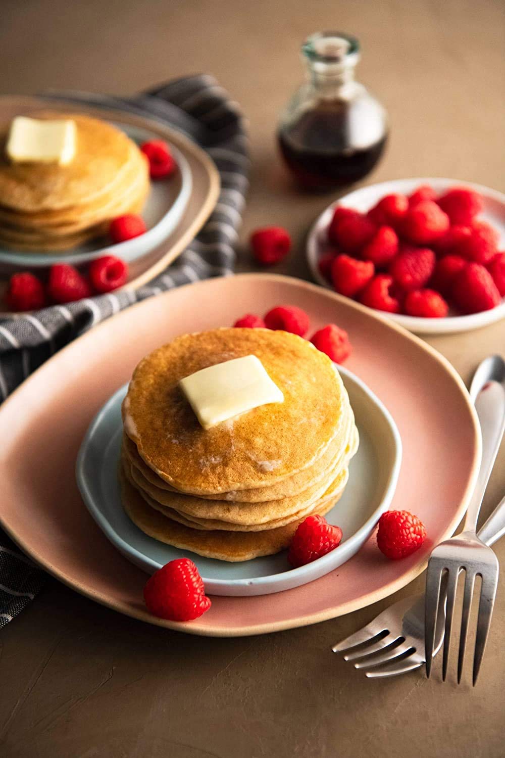 Bob'S Red Mill Organic Whole Grain Pancake & Waffle Mix 24 Oz (Pack Of 4)