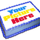 Custom Edible Cake Image Personalized Make Your Own Cake Toppers 1/4 8 X 11 Inches Birthday Cake Topper