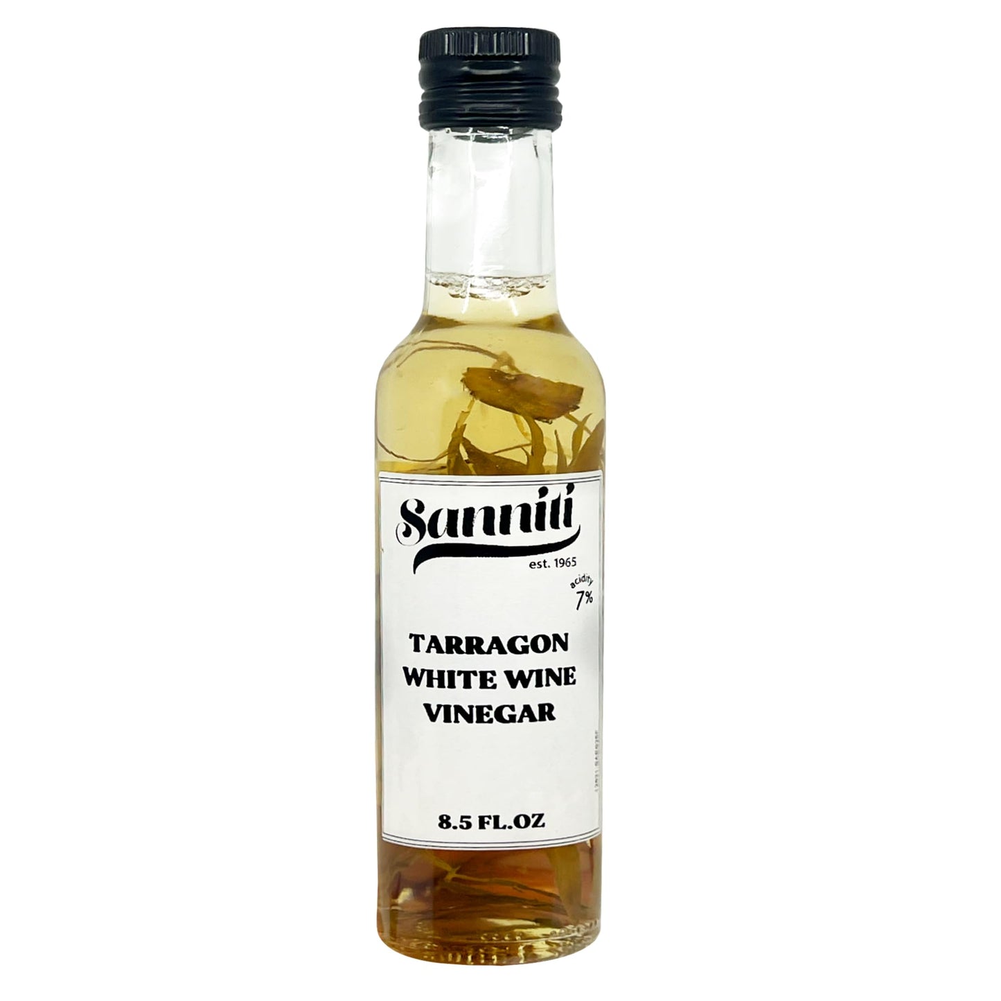 Sanniti French Tarragon White Beverage-Inspired Vinegar  8.5 Fl Oz