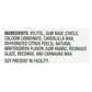 Glee Gum Sugar-Free Peppermint Chewing Gum, 1-Ounce Packs, 16 Count (Pack of 12) - Refreshing Mint Flavor, No Sugar Added