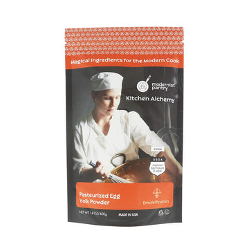 AAA Grade Egg Yolk Powder Gluten-Free OU Kosher Certified (Pasteurized, Made in USA, Produced from the Freshest of Eggs) - 400g/