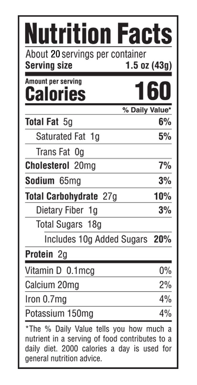 Claxton Fruit Cake - 2 Lb. Dark Recipe - Solid Loaf