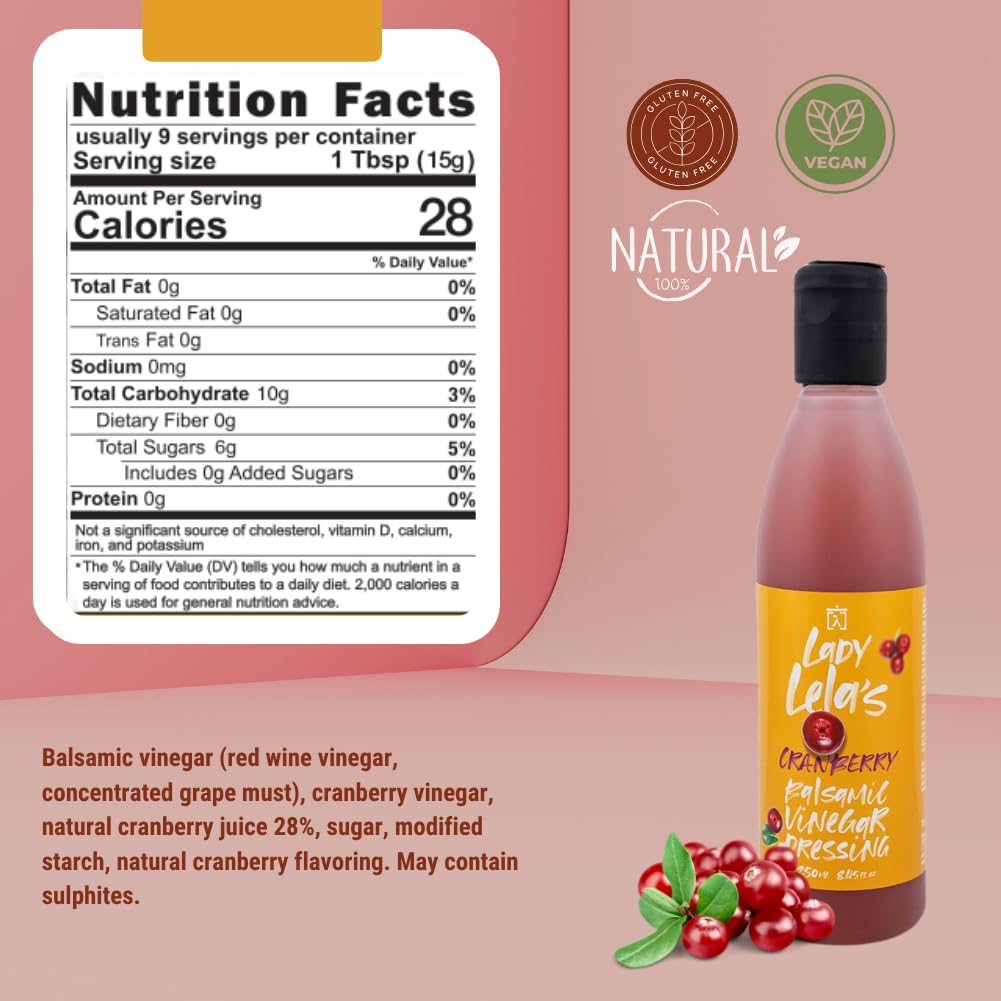 TO FILEMA TIS LELAS Greek Balsamic Vinegar & Glaze - Vegan, Gluten-Free - 2x 8.45 Fl Oz