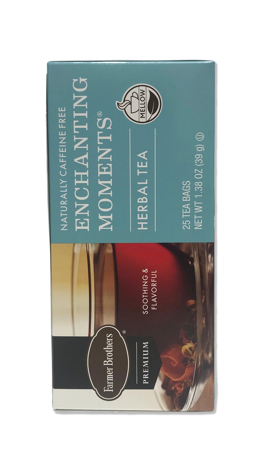 Farmer Brothers Enchanting Moments Herbal Tea - 25 Count Box