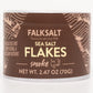 Falksalt Gourmet Smoke Sea Salt Flakes, Handcrafted, 2.47oz, Kosher