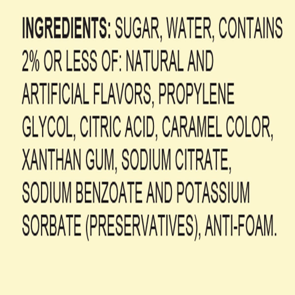 Hypothermias Vanilla Ready To Use Gallon (128 Fl. Oz) Hawaiian Snow Cone Flavors Syrup - Shaved Ice, 100% Pure Cane Sugar