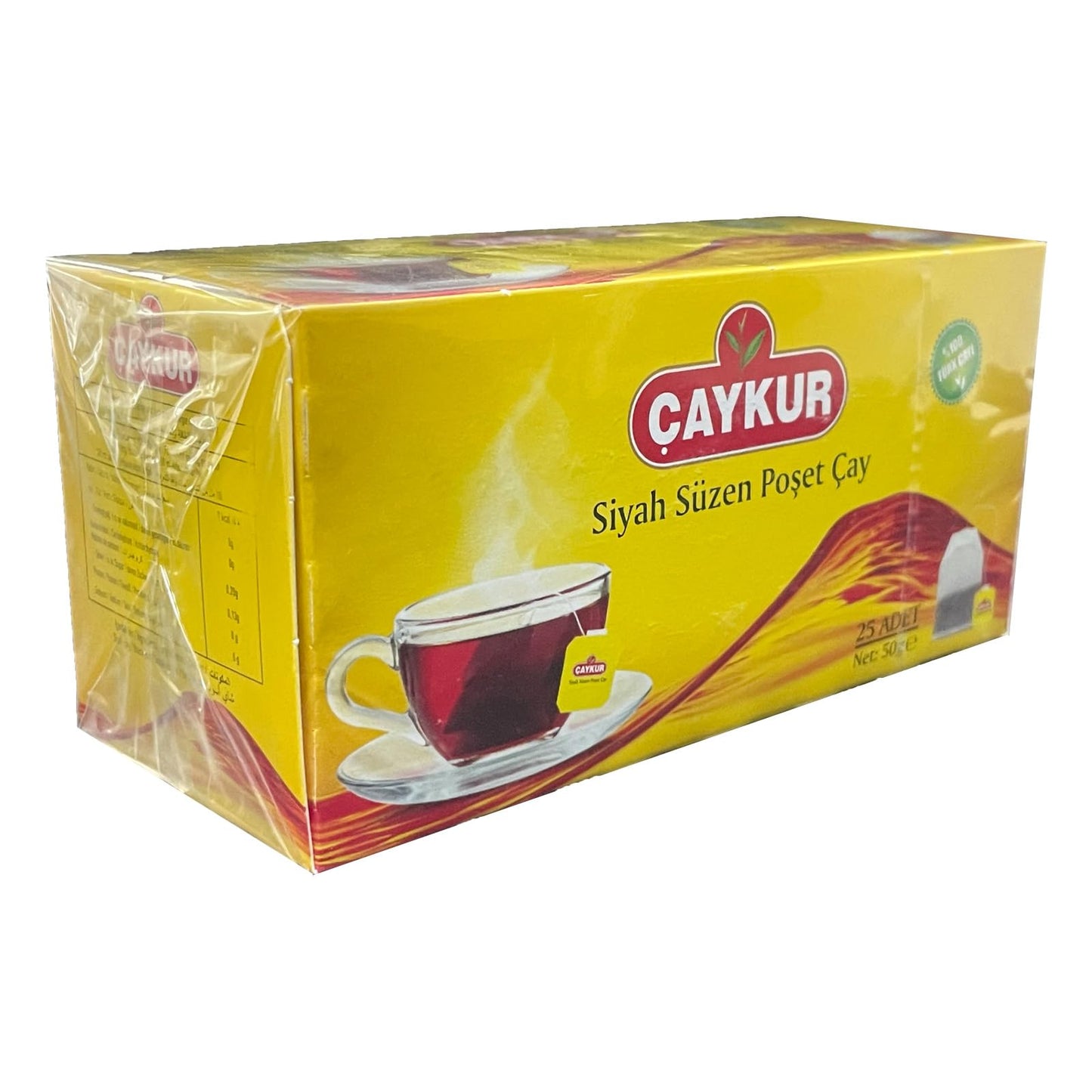 Turkish Black Tea Bags Aykur- 2 Package/Total 50 Bags