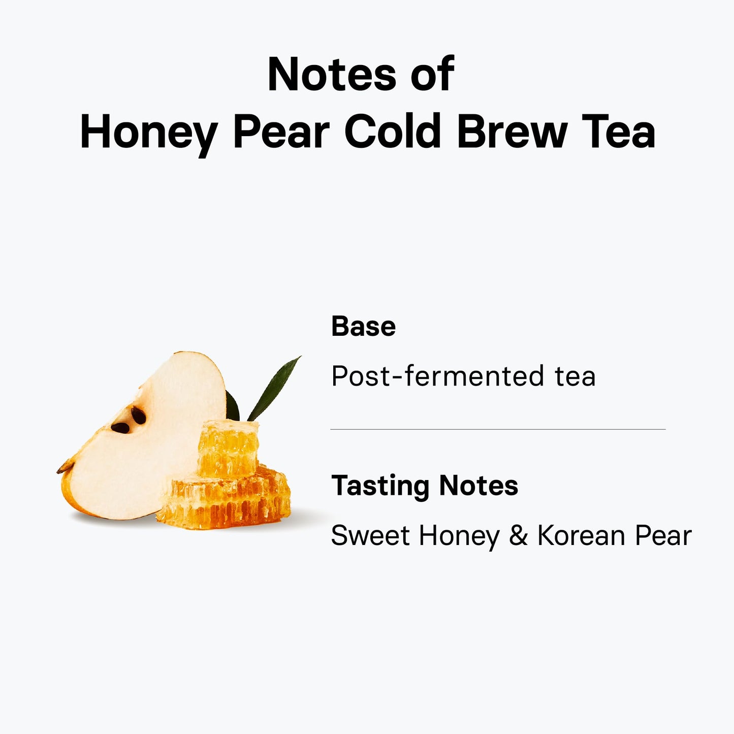 Osulloc Honey Pear Cold Brew Tea, Korean Pear & Honey Flavored Iced Tea (20Ea, 1.76Oz)