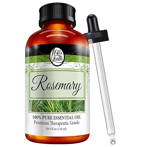 Oil Of Youth Essential Oils 4Oz - Rosemary Essential Oil - 4 Fluid Ounces