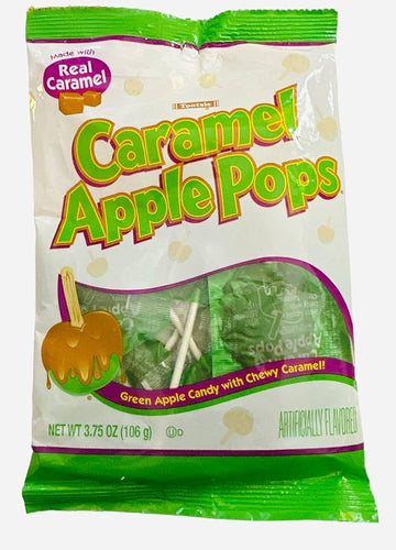 Generic Tootsie Caramel Apple Pops Green 3.75 Oz (Pack Of 2)
