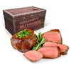 Grumpy Butcher Large Filet Mignon Steaks, 6 Pack (8 Oz Each) - Prime Steak House Size Beef Tenderloin Center Cut -With Steaks Gi