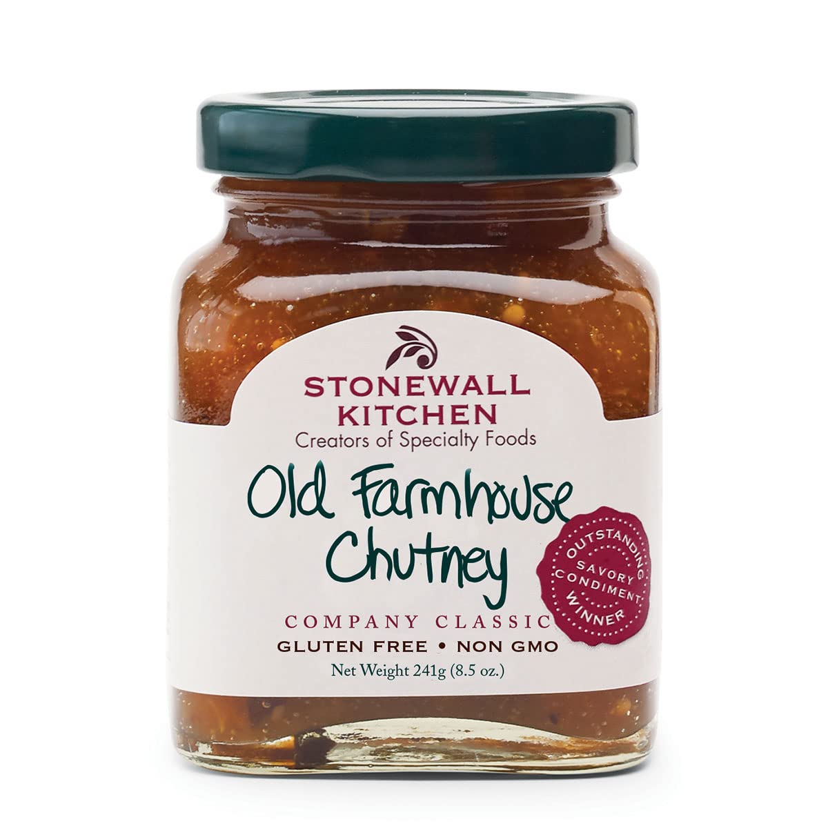 Stonewall Kitchen Old Farmhouse Chutney, 8.5 Ounces, Brown, Model 130802